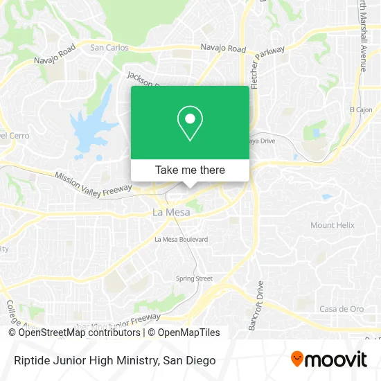 Riptide Junior High Ministry map