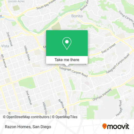 Razon Homes map