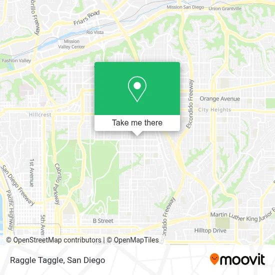 Raggle Taggle map
