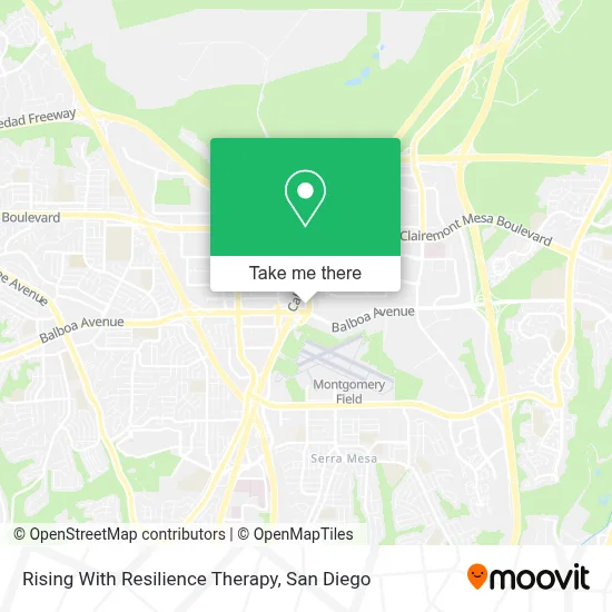 Rising With Resilience Therapy map
