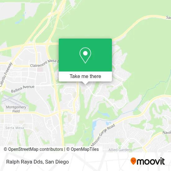 Ralph Raya Dds map