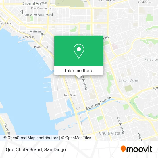 Que Chula Brand map
