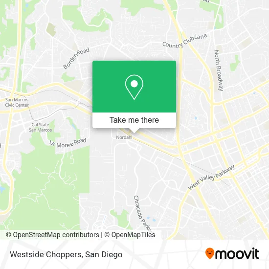 Westside Choppers map
