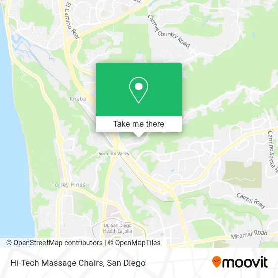Hi-Tech Massage Chairs map
