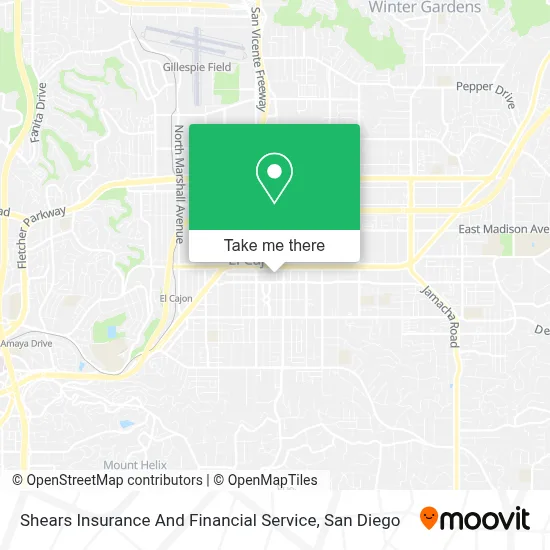 Shears Insurance And Financial Service map