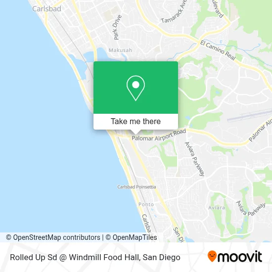 Rolled Up Sd @ Windmill Food Hall map