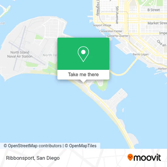 Ribbonsport map