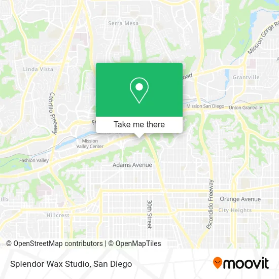 Splendor Wax Studio map