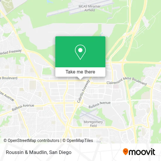 Roussin & Maudlin map