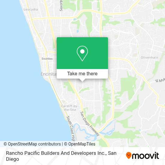 Rancho Pacific Builders And Developers Inc. map