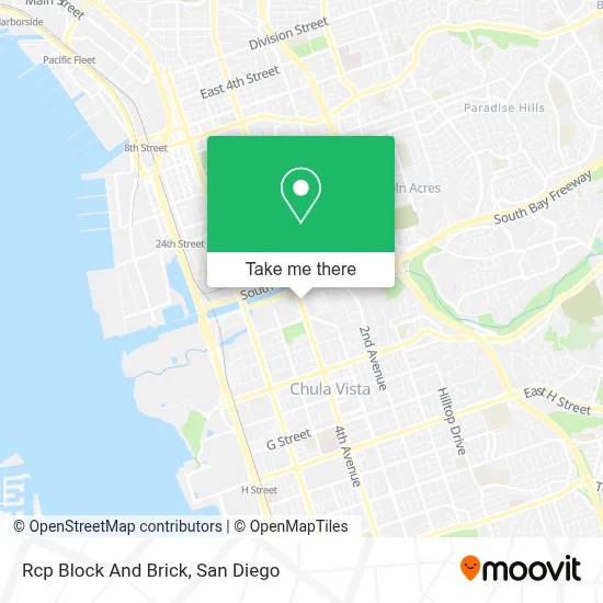Rcp Block And Brick map
