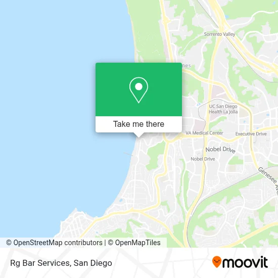Rg Bar Services map