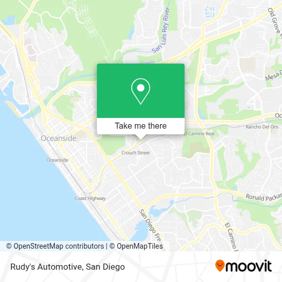 Rudy's Automotive map