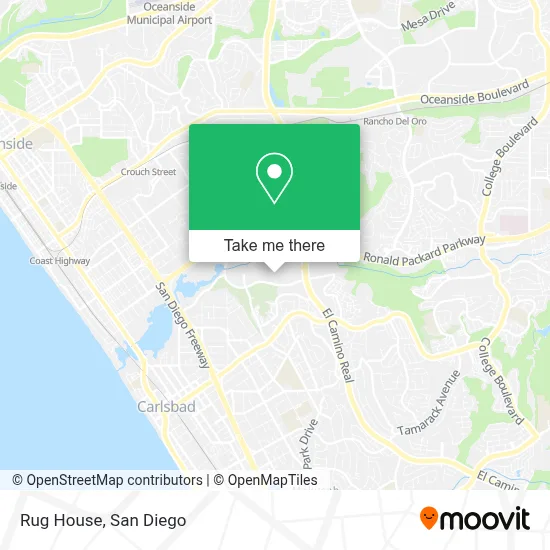 Rug House map