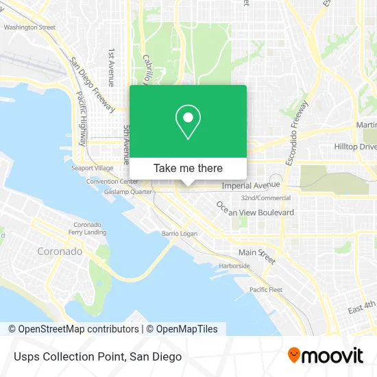 Usps Collection Point map