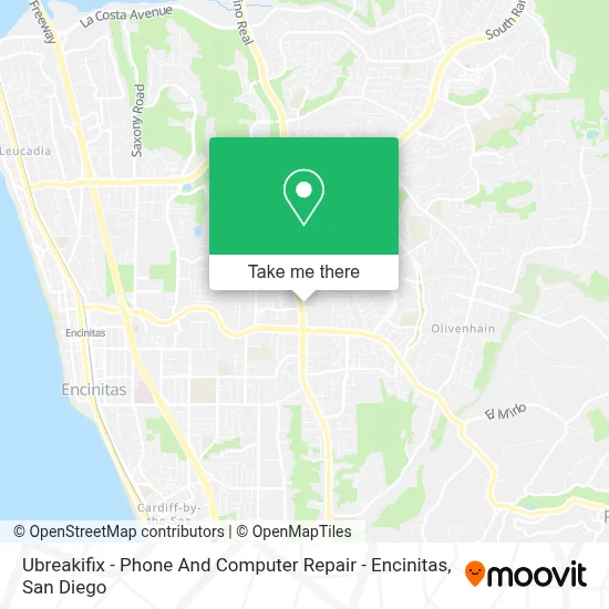 Ubreakifix - Phone And Computer Repair - Encinitas map