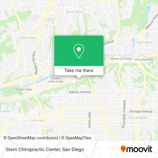 Stern Chiropractic Center map