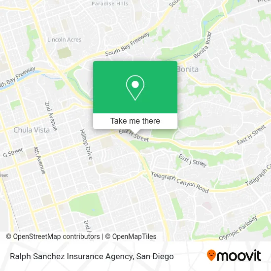 Ralph Sanchez Insurance Agency map