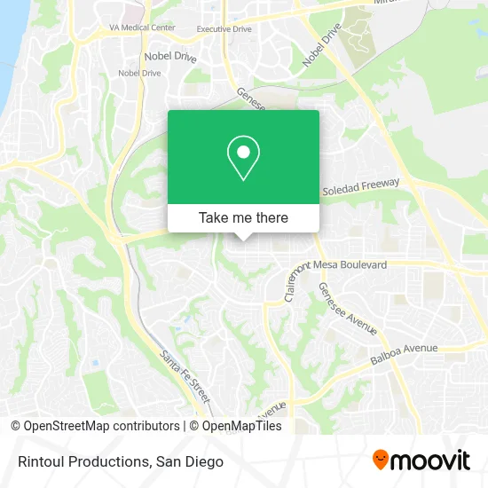 Rintoul Productions map