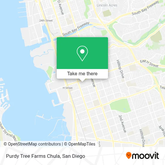 Purdy Tree Farms Chula map