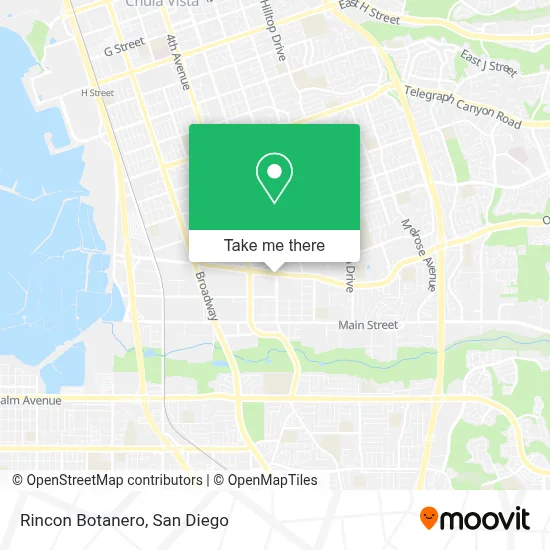Rincon Botanero map