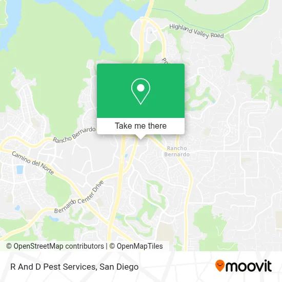 R And D Pest Services map