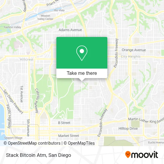 Stack Bitcoin Atm map