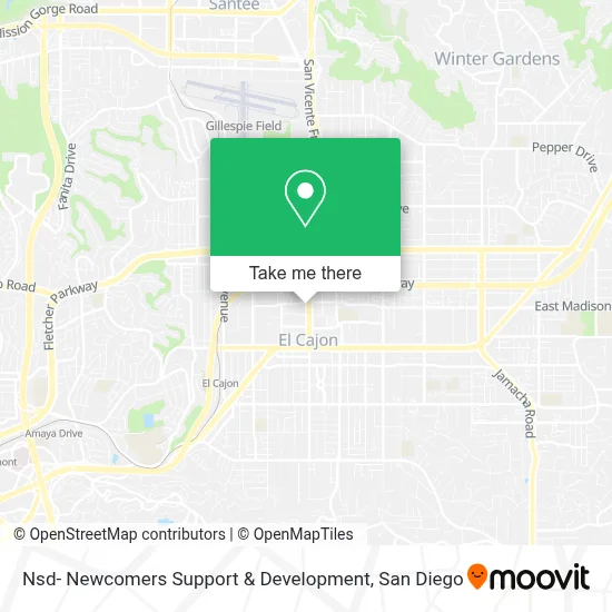 Nsd- Newcomers Support & Development map