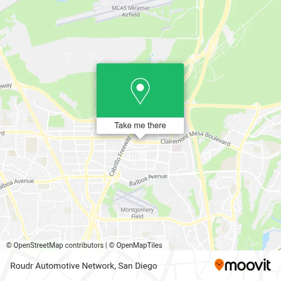 Roudr Automotive Network map