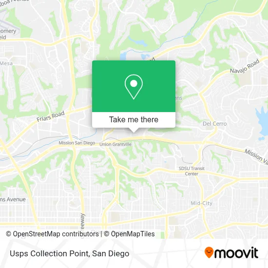 Usps Collection Point map