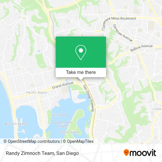 Randy Zimnoch Team map