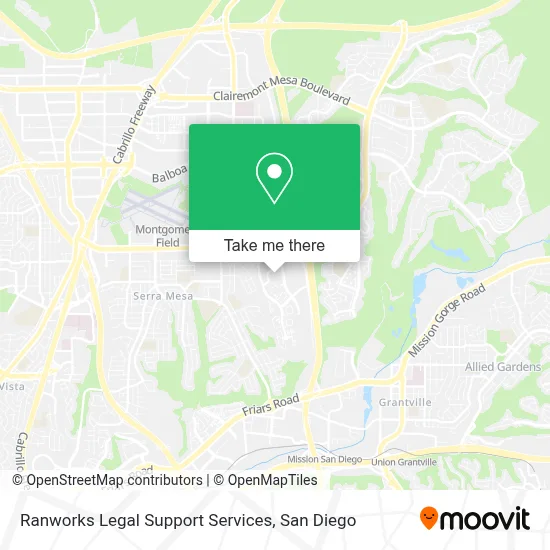 Ranworks Legal Support Services map