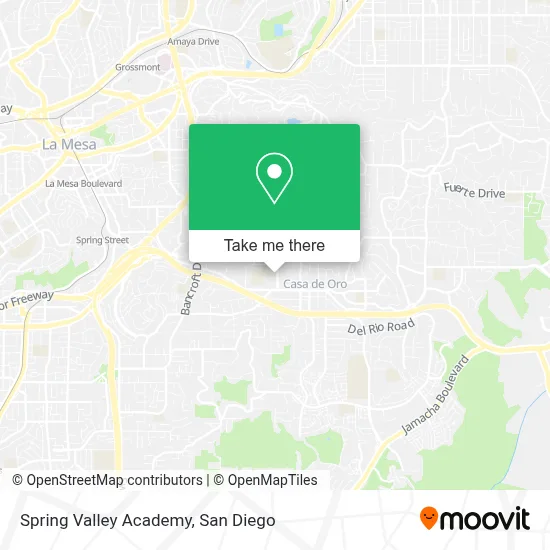 Spring Valley Academy map