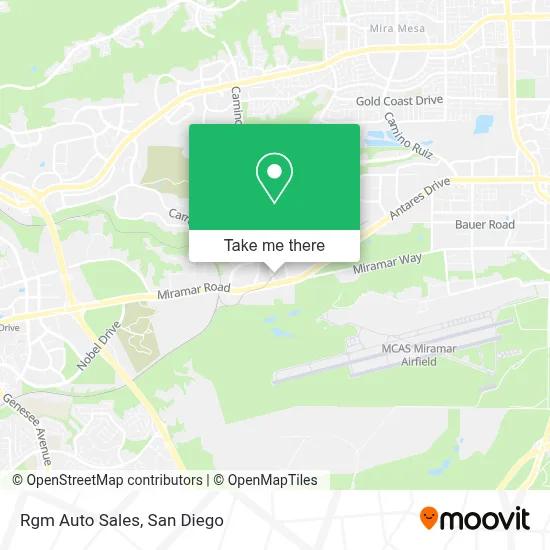 Rgm Auto Sales map
