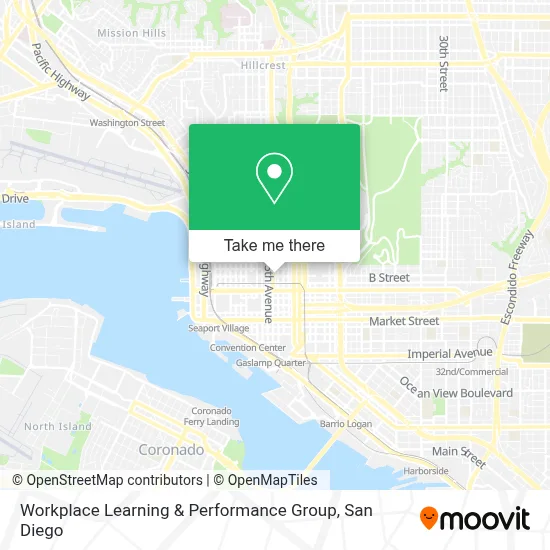 Workplace Learning & Performance Group map