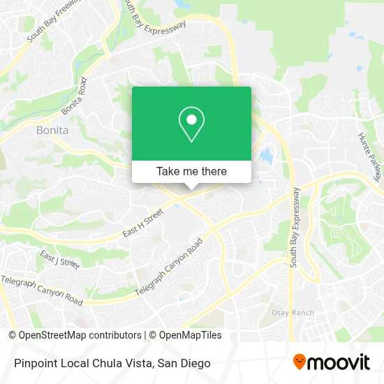 Pinpoint Local Chula Vista map