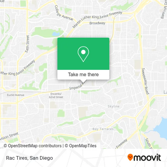 Rac Tires map