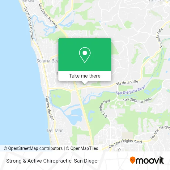 Strong & Active Chiropractic map