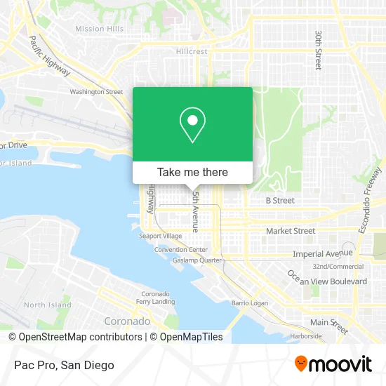 Pac Pro map