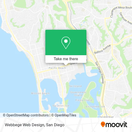 Webbege Web Design map