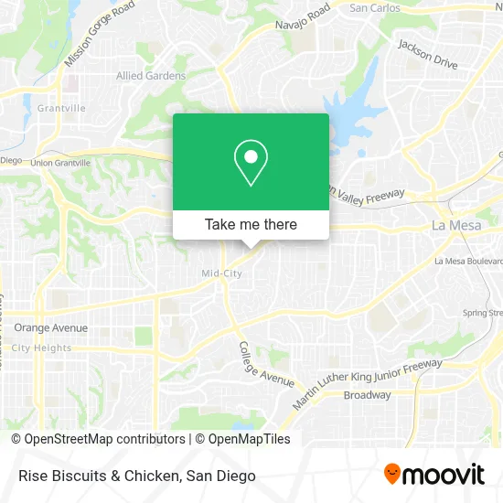 Rise Biscuits & Chicken map
