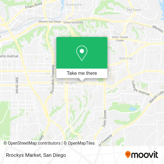 Rrockys Market map