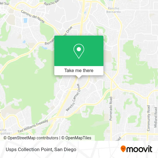 Usps Collection Point map