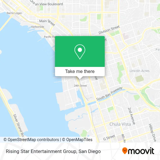 Rising Star Entertainment Group map