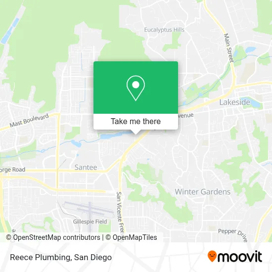 Reece Plumbing map