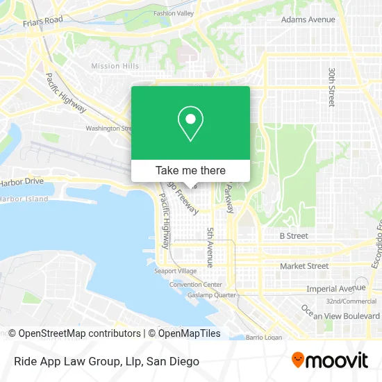 Ride App Law Group, Llp map