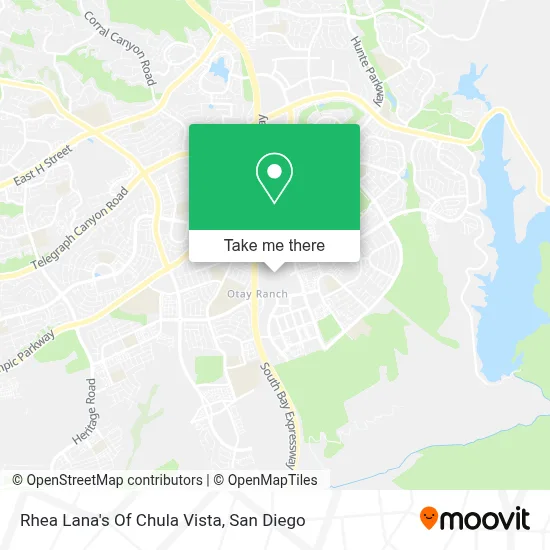Rhea Lana's Of Chula Vista map
