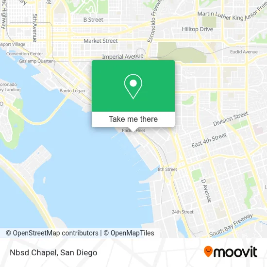 Nbsd Chapel map