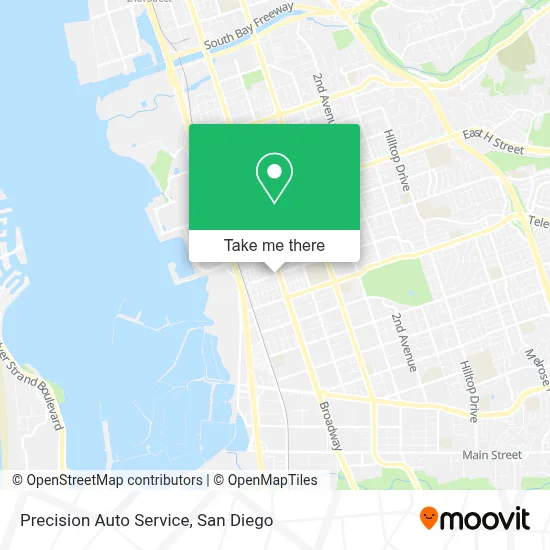 Precision Auto Service map