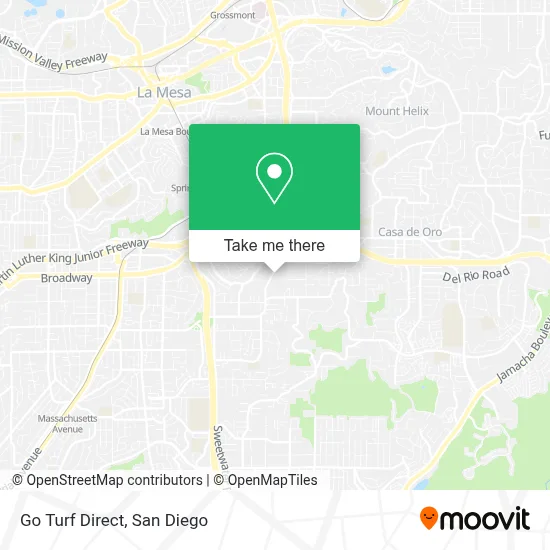 Go Turf Direct map